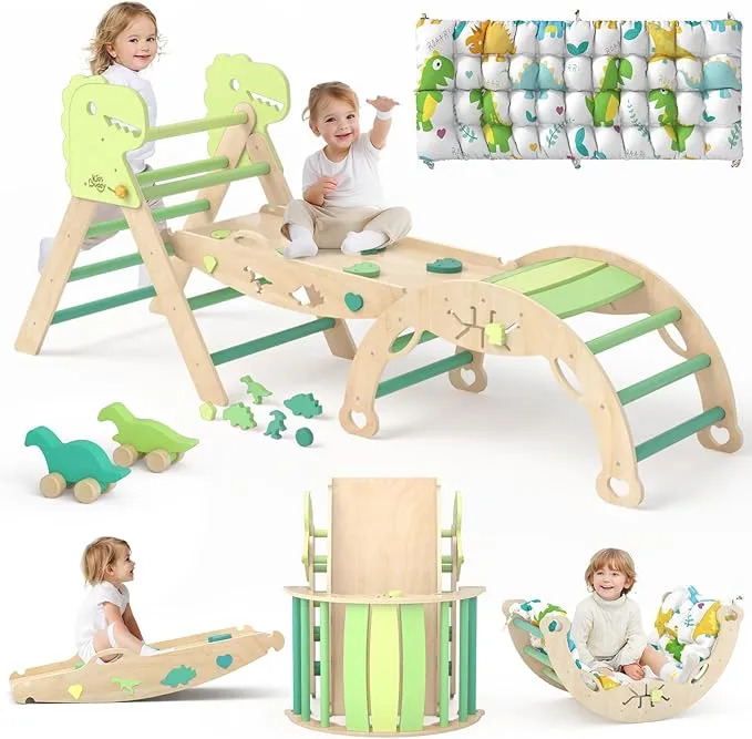 KidsBuddy Pikler Triangle Set Climbing Toys