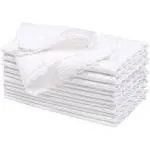 Cloth Dinner Napkins with Lace -100% Cotton -white color,20x20,Wedding Napkins ...