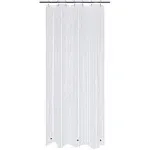 Mrs Awesome 36x78 Small Stall Shower Curtain Liner with 3 Magnets Clear PEVA ...