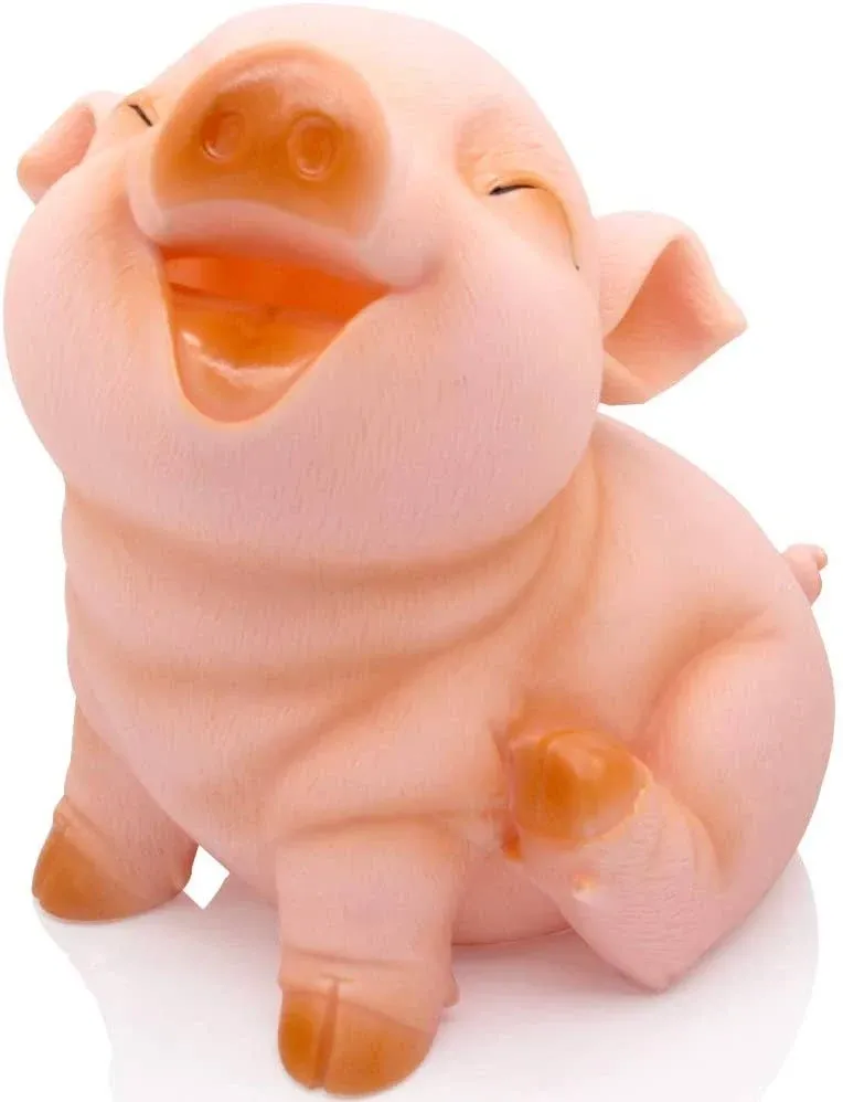 Cute Pig Coin Money Bank, Shatterproof Piggy Bank, Creative Money Bank, Can S...