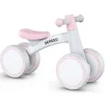 4 Wheels Baby Balance Bike No Pedal Toddler Kids Bicycle First Birthday Gift Toy