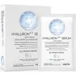 Triple Hyaluron Hydrating Mask for Dry and Sensitive Skin, Anti Aging, Tightening and Moisturizing, Korean Vegan Beauty, Hyaluronic Acid, Caffeine, Vitamin C 10EA