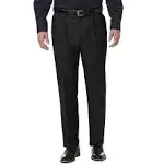 Haggar Men's Premium Comfort Classic Fit Pleat Front Dress Pant (Regular And Big & Tall Sizes)