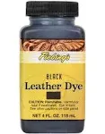 Fiebing's Leather Dye Black 4 oz