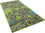 Race Car Track Rug Play Mat For Kids Toddlers Carpet Road Toy Track Floor Medium