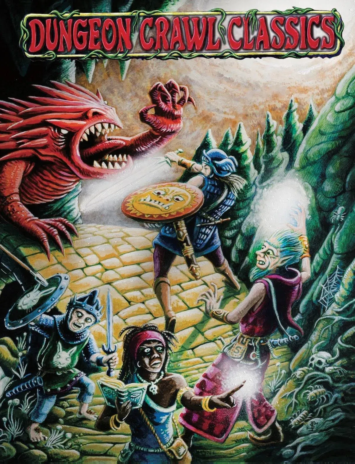 Dungeon Crawl Classics Roll Playing Game: Glory & Gold Won by Sorcery & Sword [Book]