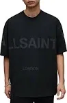 Biggy Oversized Crew Neck T-shirt In Jet Black