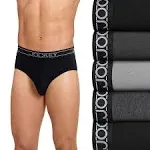 Jockey Men's Underwear Lightweight Cotton Blend Brief - 5 Pack