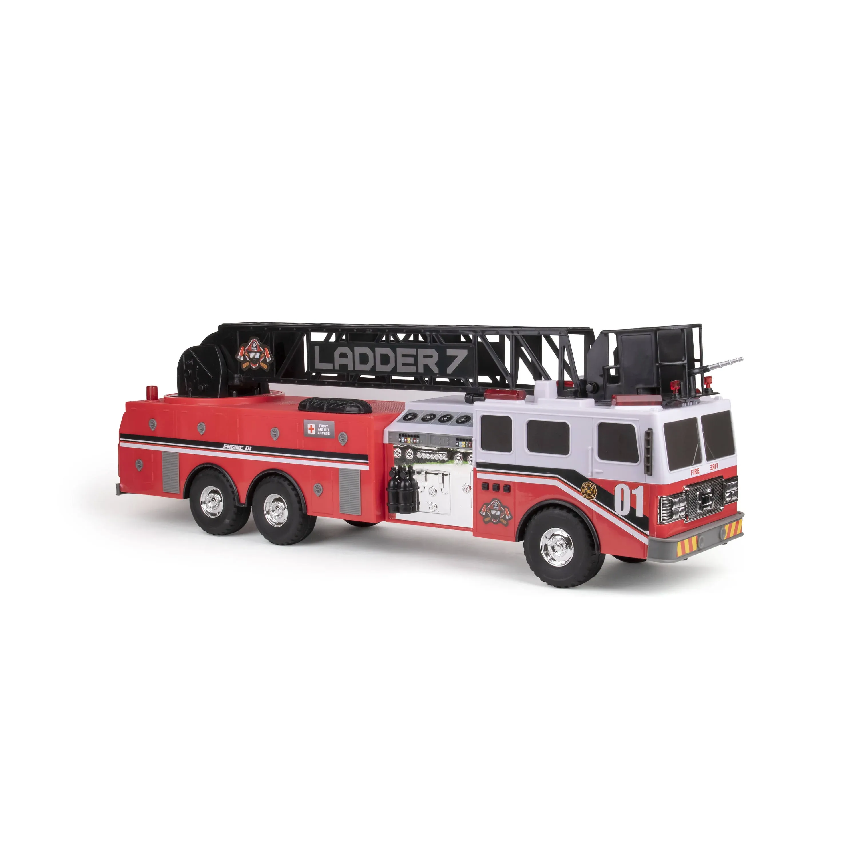 Titan Firetruck  29 Realistic Toy WLights Sound &amp; Working