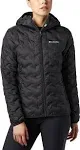 Columbia Women&s Delta Ridge Down Hooded Jacket - M - Black