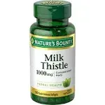 Nature's Bounty Milk Thistle Softgels