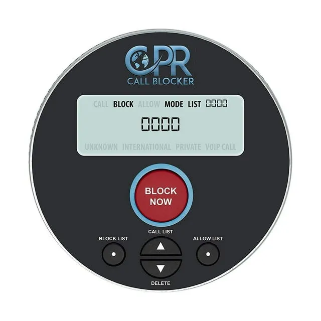 CPR V10000 - Call Blocker for Landline Phones - Block Robocalls, Unwanted Calls