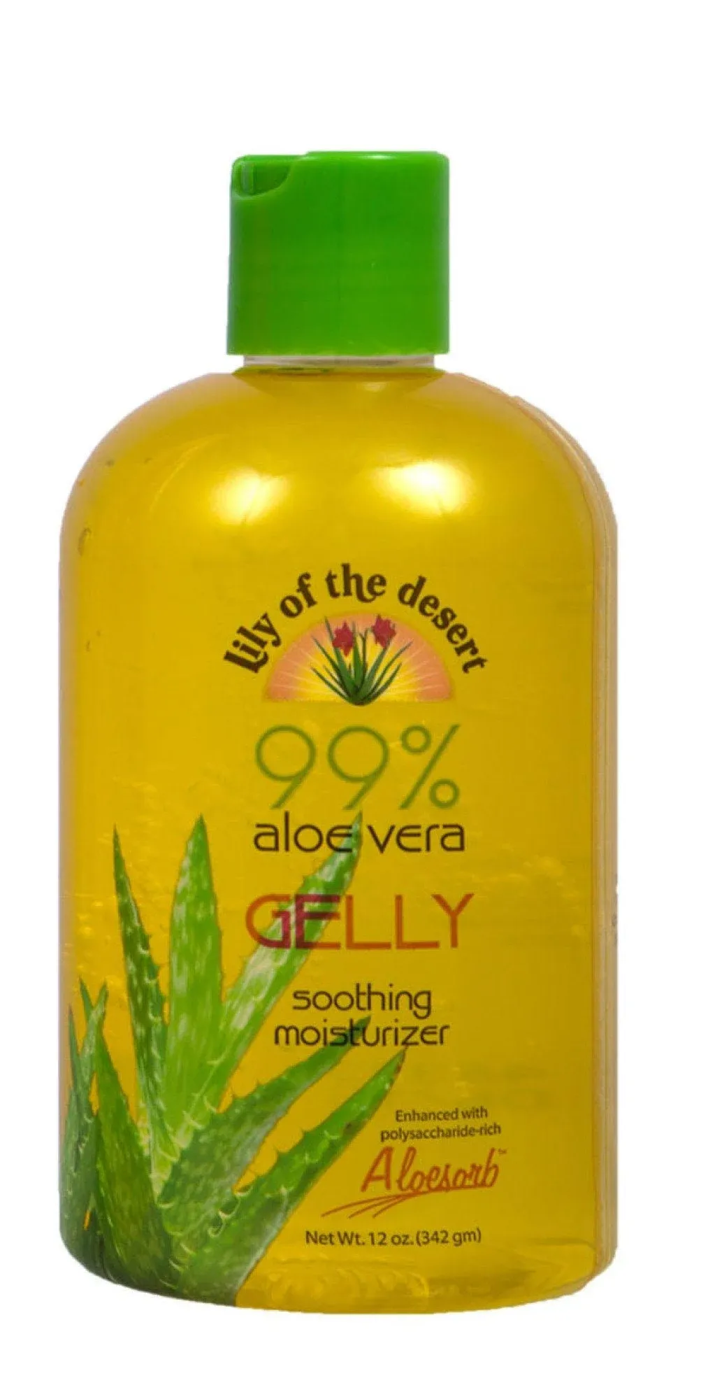 Lily Of The Desert 99% Aloe Vera Gelly Soothing Moisturizer - 12 oz