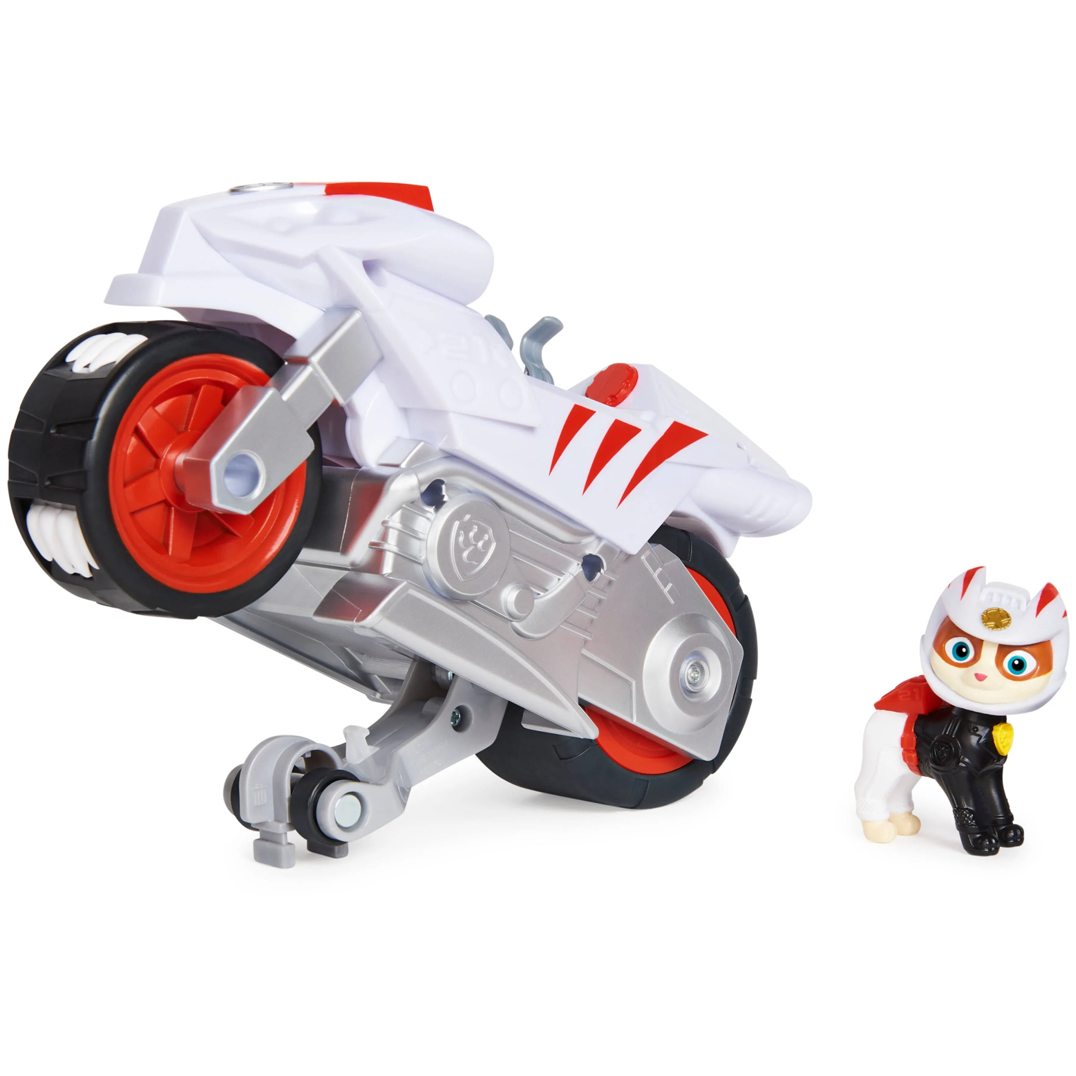 Paw Patrol Moto Pups Wildcat's Deluxe Pull Back Motorcycle Vehicle