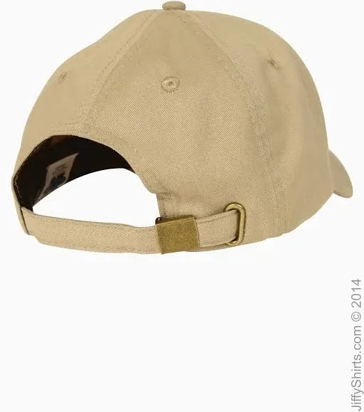 BX034 Big Accessories 5-Panel Brushed Twill Cap