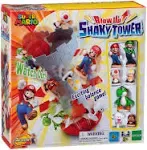 Super Mario Blow Up Shaky Tower Balancing Game With Super Mario Action Figures