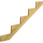 ProWood Ground Contact Pressure Treated Pine Stair Stringer