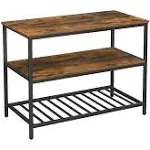 VASAGLE Industrial Kitchen Island