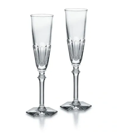 Baccarat Set of 2 Harcourt Eve Champagne Flutes | Harrods US 