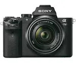 Sony - Alpha a7 II Full-Frame Mirrorless Video Camera with 28-70mm Lens - Black