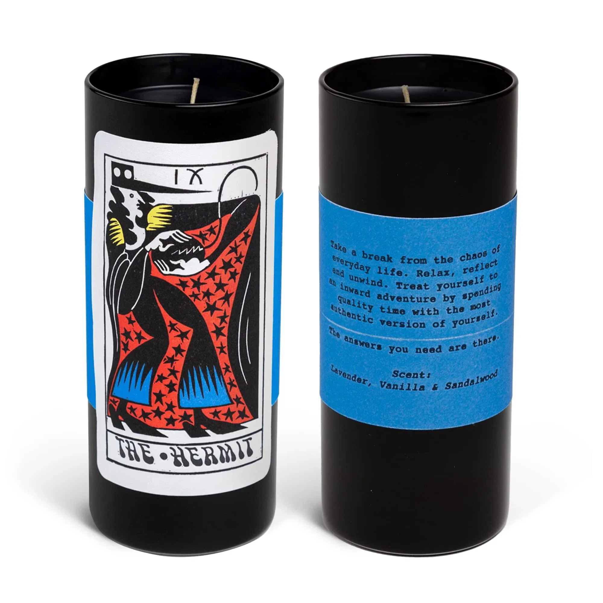 The Hermit Tarot Candle