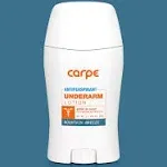 Carpe Clinical Strength Underarm Antiperspirant and Deodorant