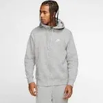 Nike Club Full Zip Hoodie Grey