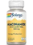 Solaray Niacinamide 500 mg 100 Capsules