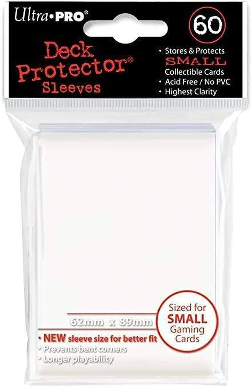 Ultra Pro Deck Protectors Solid - Small Size - White