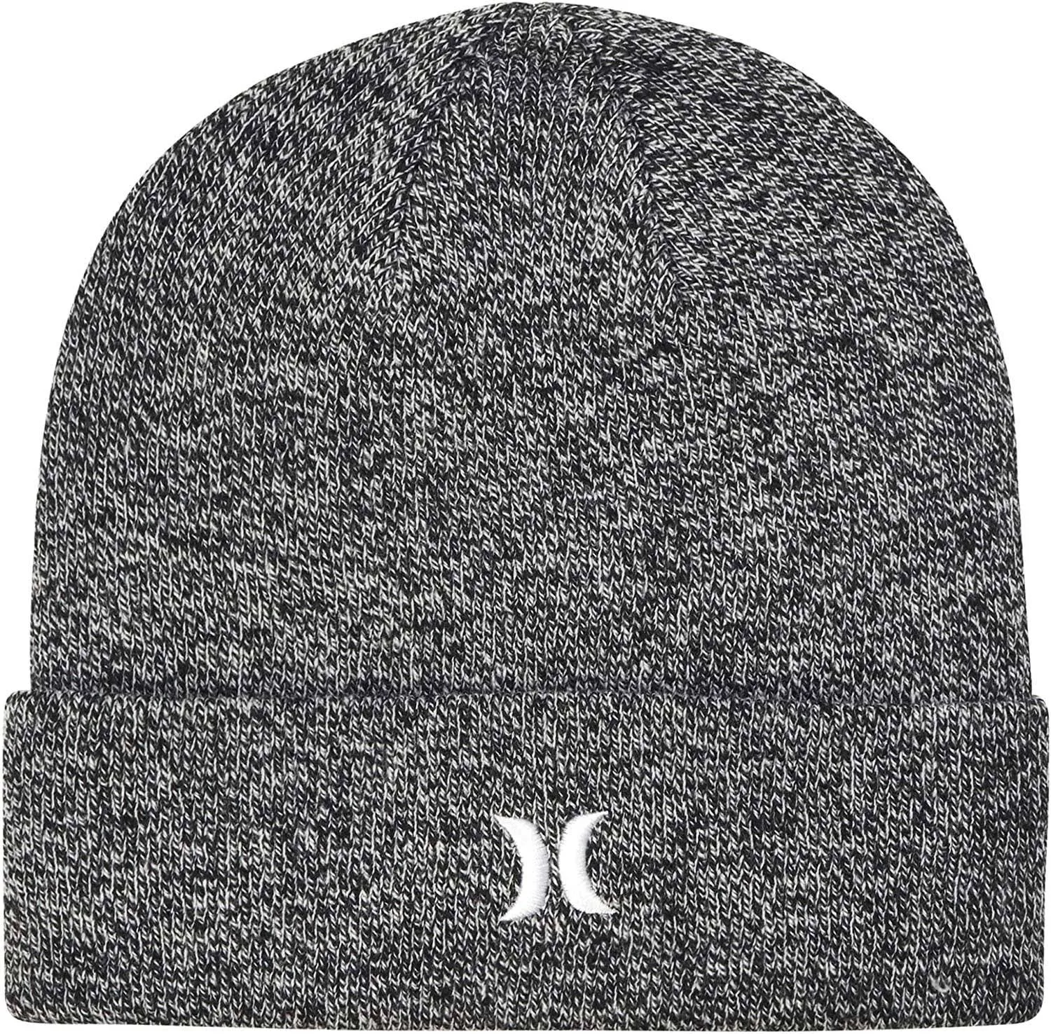 Hurley Icon Cuff Beanie - Grey Heather - New