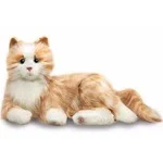 JOY FOR ALL - Orange Tabby Cat - Interactive Companion Pets - Realistic &amp;