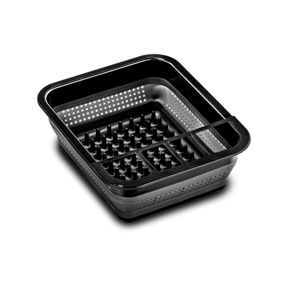 Madesmart Collapsible Dish Rack - Carbon