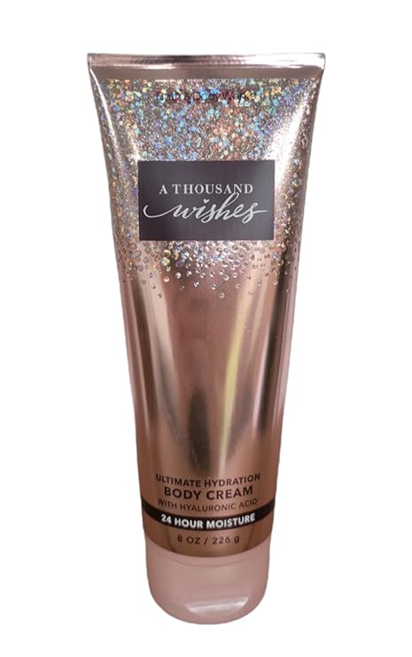 Bath & Body Works A Thousand Wishes Ultimate Hydration Body Cream 8 oz