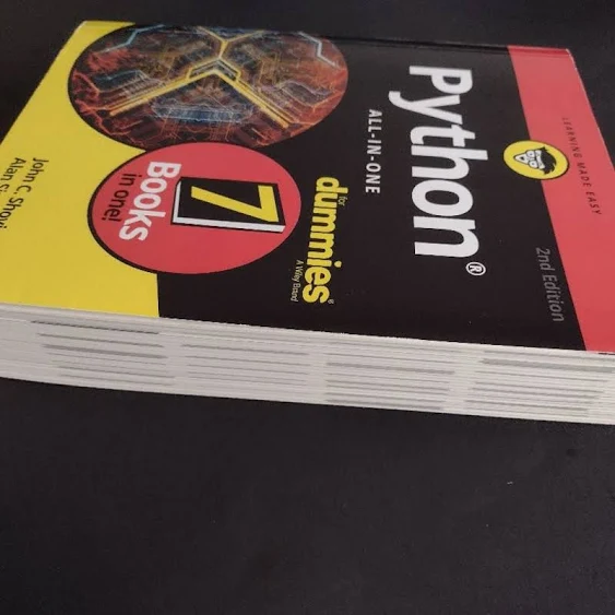 Python All-in-One for Dummies, Paperback by Shovic, John C., Ph.D.; Simpson, ...