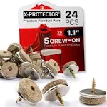 X-Protector Screw-On Felt Pads