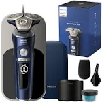 Philips Norelco S9000 Prestige Rechargeable Wet/Dry Space-Grade Steel Blue