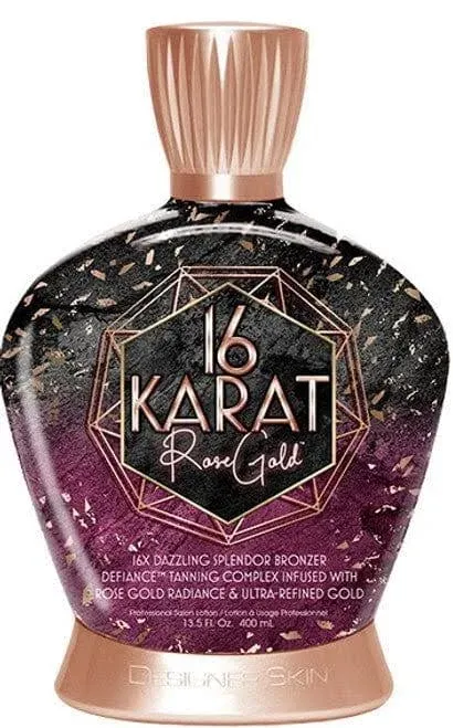 Designer Skin 16 Karat Rose Gold Tanning Lotion 13.5 oz 13.5 fl oz (Pack of 1)