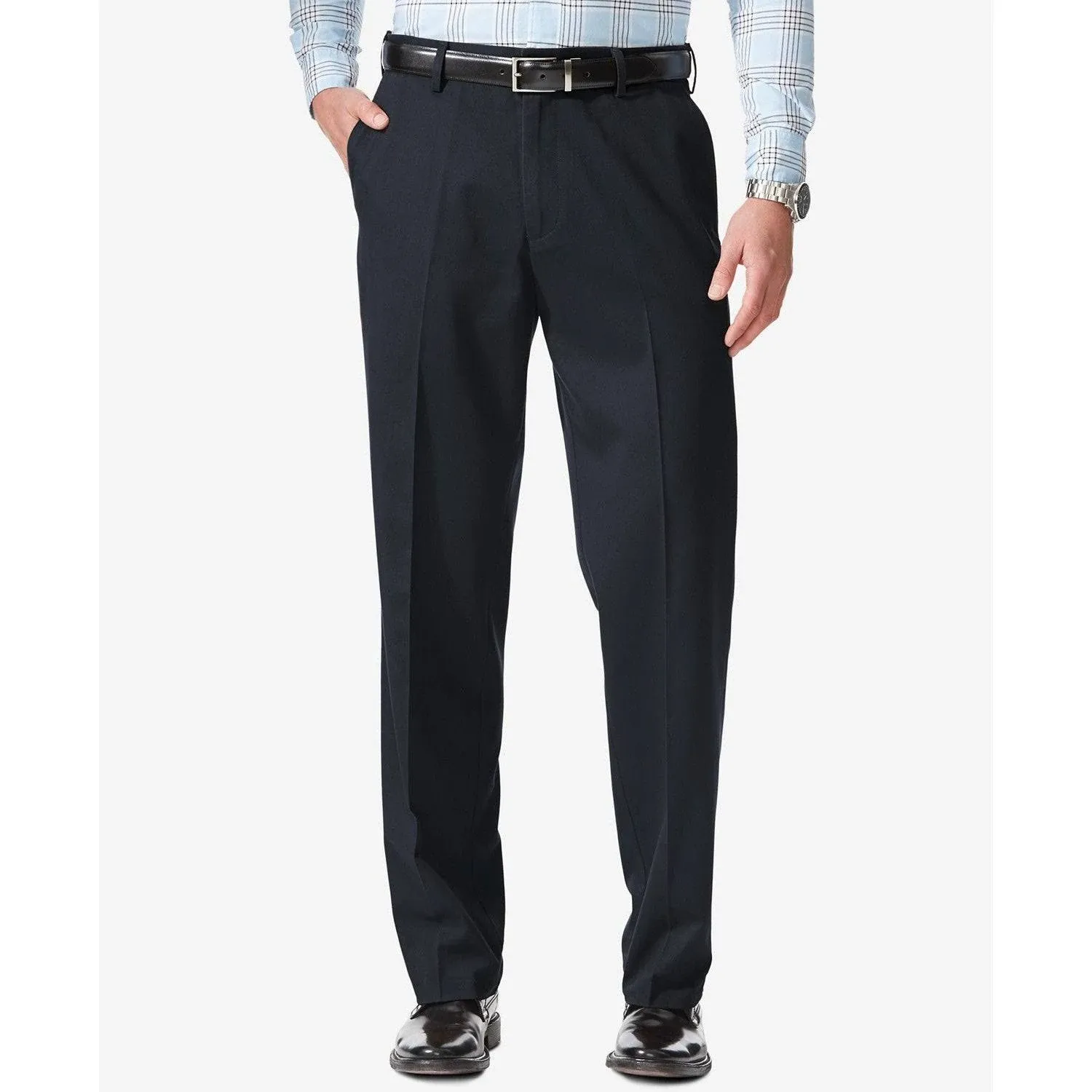 Dockers Men's Comfort Relaxed Fit Khaki Stretch Pants - Navy