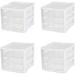 Sterilite 3 Drawer Organizer