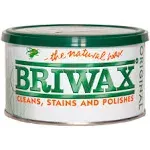 BRIWAX / &#034;THE NATURAL WAX&#034; / CLEANS-STAINS-<wbr/>POLISHES / RUSTIC PINE / 16oz CAN