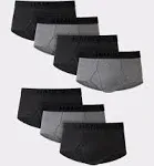 Men's Classics Tagless No Ride Up Briefs with Comfort Flex Waistband (7-Pack)