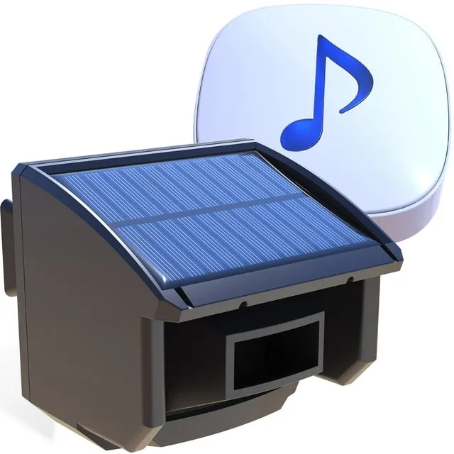 HTZSAFE Solar Wireless Driveway Alarm System