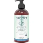 Pura D'or Organic Aloe Vera Gel with Lavender