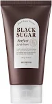 [SKINFOOD] Black Sugar Perfect Scrub Foam - 180g / Free Gift