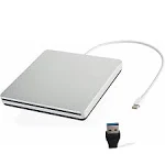 External CD DVD Drive USB C Ultra Slim CD DVD Burner/Writer/<wbr/>Reader USB Superd...