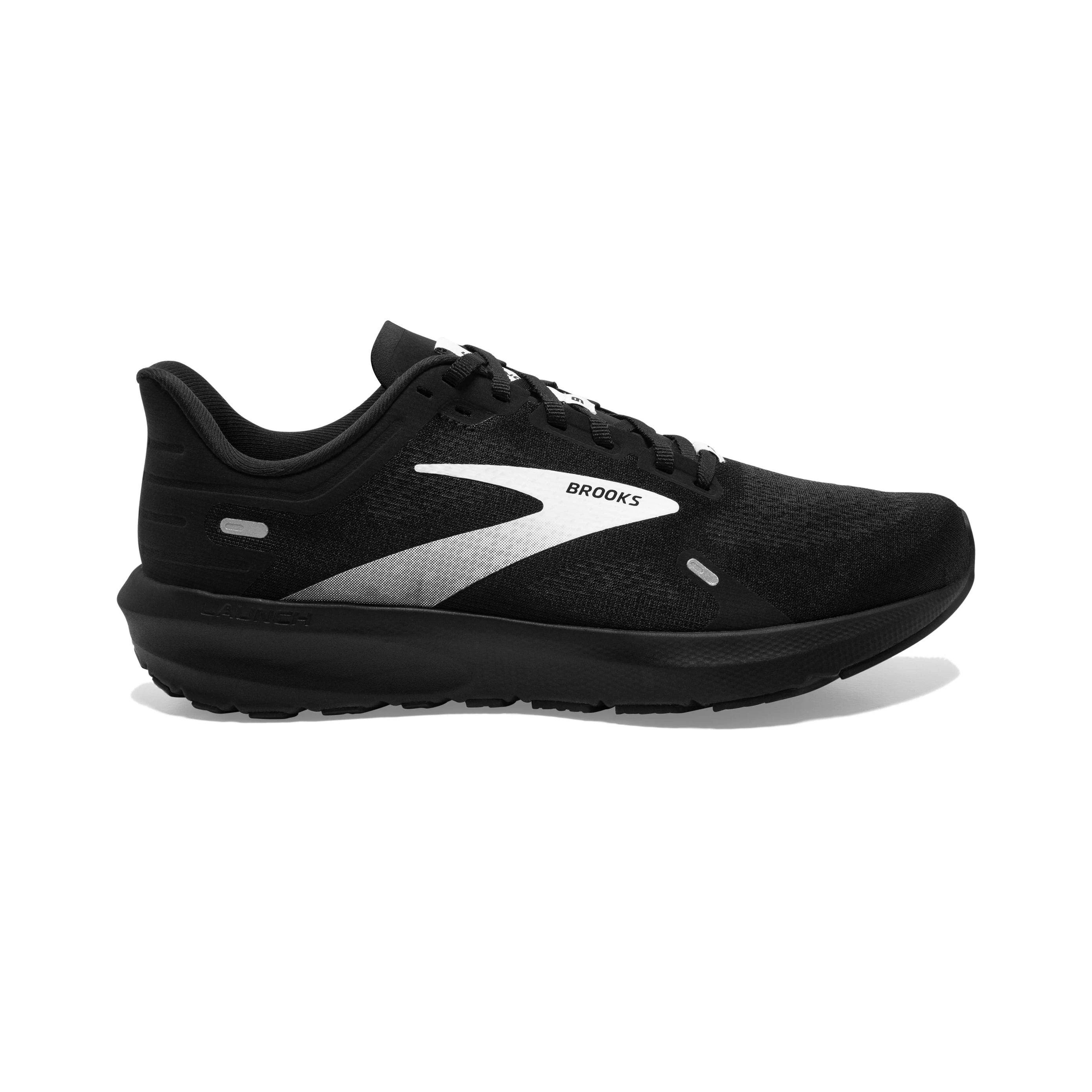 Brooks Men’s Launch 9 Neutral Running Shoe - Black/White