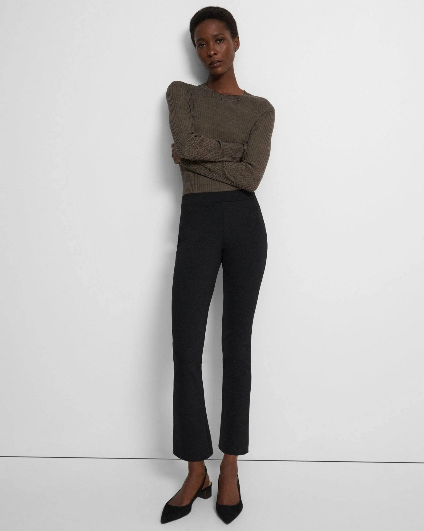 Theory Women's Slim Kick Pants