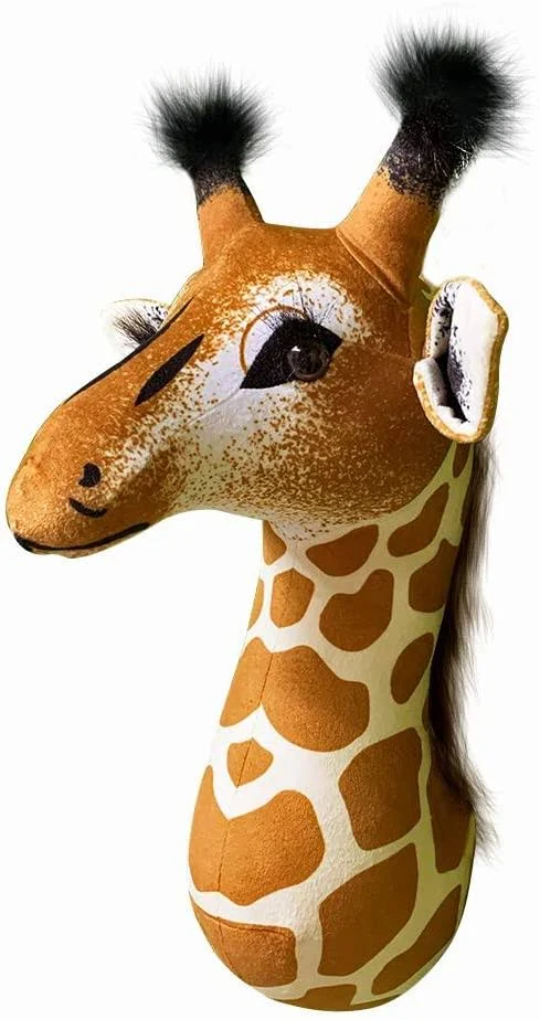 Woki Jungle Forest Giraffe Stuffed AnimalsWall Mount Giraffe Wall Decoration ...