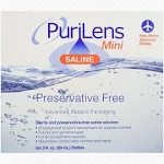 Purilens Plus Preservative Free Saline Twelve 4-fl. oz(120-mL) Bottles