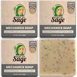 Age of Sage Natural Bar Soap for Men - Vegan Bath Soap Bars Gift Set - Handmade ...